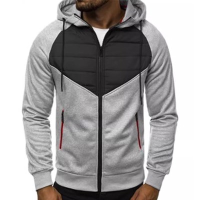 Bluza z kapturem jasnoszara XL