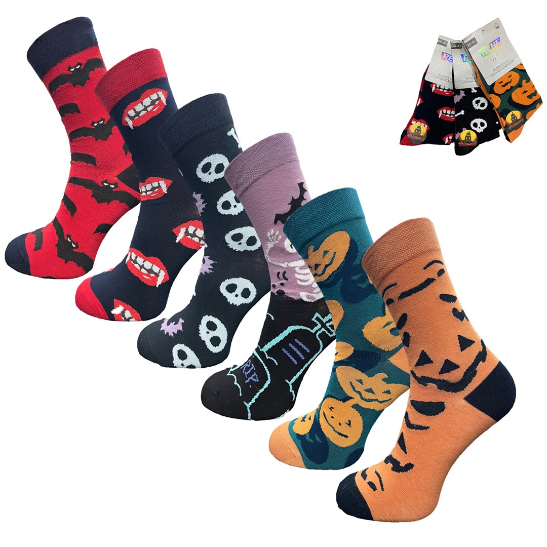 Skarpety damskie Halloween Rehe Fashion