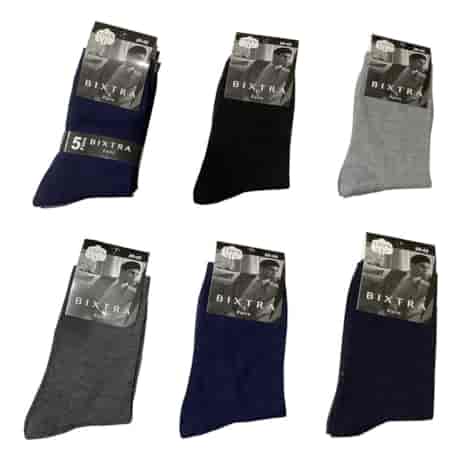 Skarpeta męska garniturowa gładka