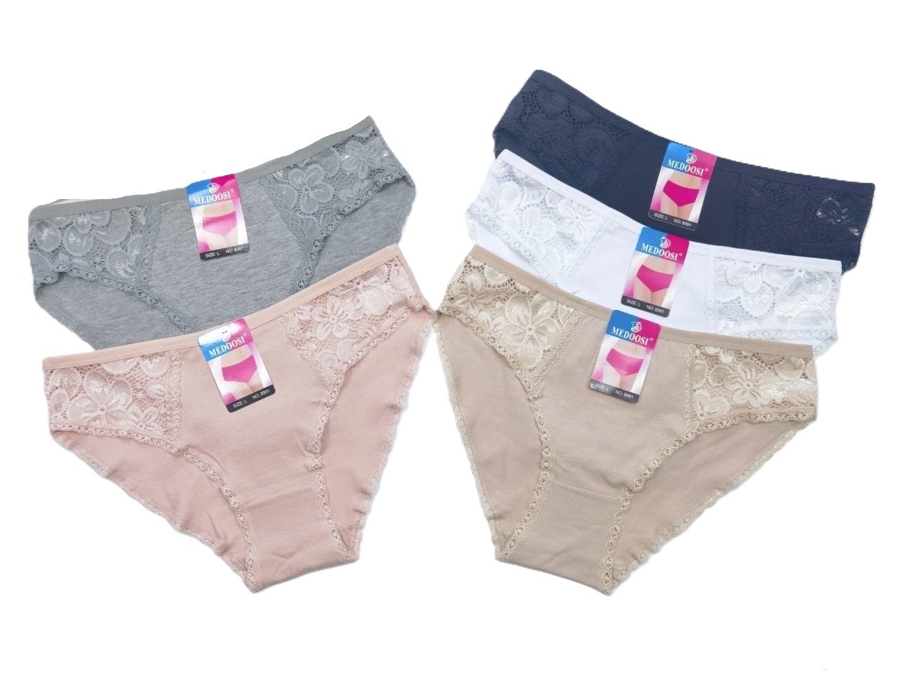 Figi damskie bawełniane