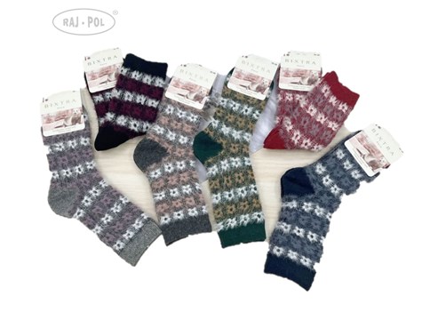 Skarpeta damska minky