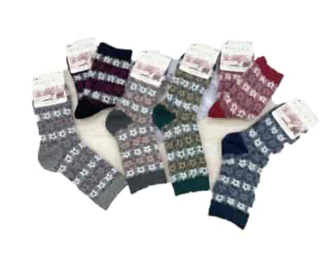 Skarpeta damska minky