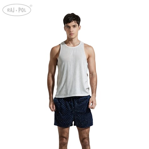 Kąpielówki męskie- czarne- wzór kotwica, rozmiar M