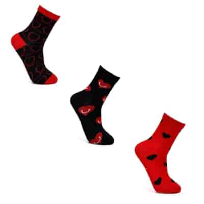 SKARPETY MĘSKIE WALENTYNKOWE 40-44