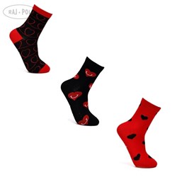 SKARPETY DAMSKIE WALENTYNKOWE 39-42
