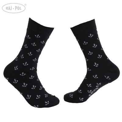 Skarpety męskie garniturowe SM2073 wzór 1 43-46