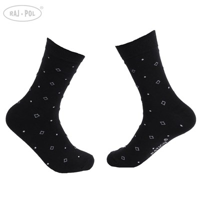 Skarpety męskie garniturowe SM2073 wzór 3 40-43