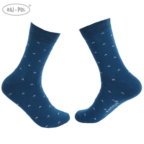 Skarpety męskie garniturowe SM2073 wzór 5 40-43