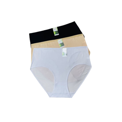 Figi damskie bambusowe gładkie