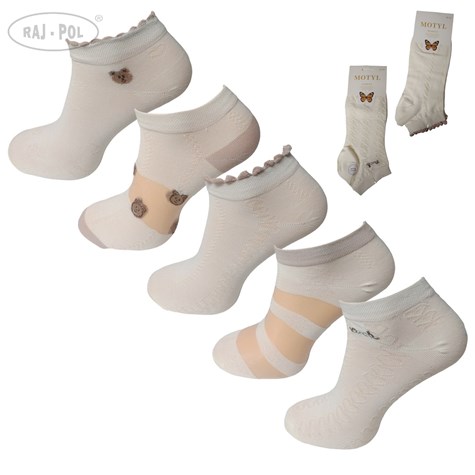 Stopki damskie MOTYL model LN 873