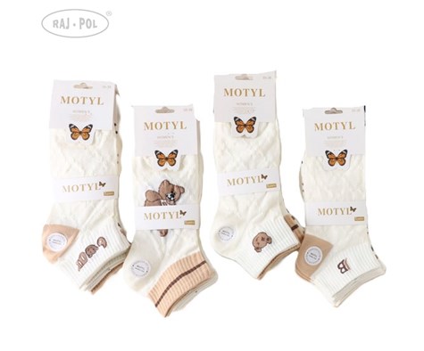 Stopki damskie MOTYL model LN 866