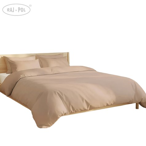 Pościel z mikrofibry KLARA BEIGE 200X220 80x70cm