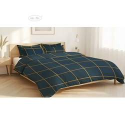 Pościel z mikrofibry BELLA NAVY BLUE160x2002x80x70