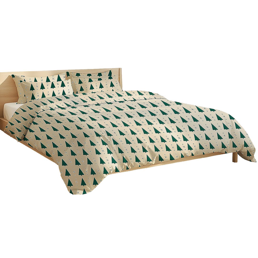 Pościel z mikrofibry NOEL TREE 140X200 80x70cm