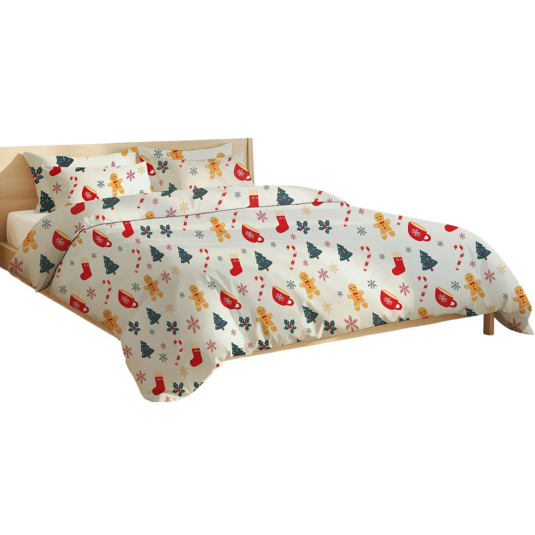 Pościel z mikrofibry NOEL FESTIVE 140X200 80x70cm