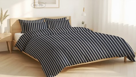Pościel z mikrofibry BELLA STRIPES 140X200 80x70cm