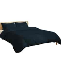 Pościel z mikrofibry KLARA NAVY BLUE 160x200 80x70