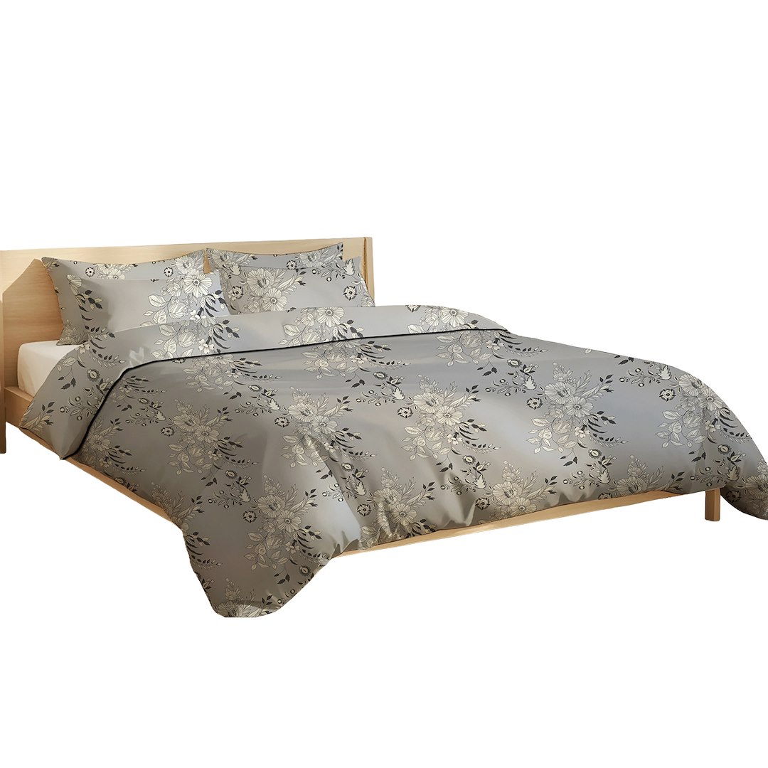 Pościel z mikrofibry ELIZABETH GREY 140X200 80x70