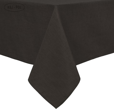 OBRUS SZTUCZNY LEN LILIAN GRAY 110X160CM