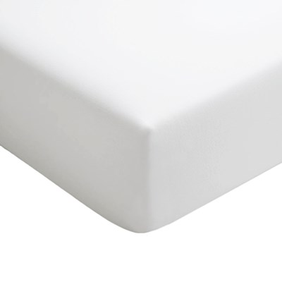 PRZEŚCIERADŁO Z GUMKĄ SIENNA BIAŁY 200x220
