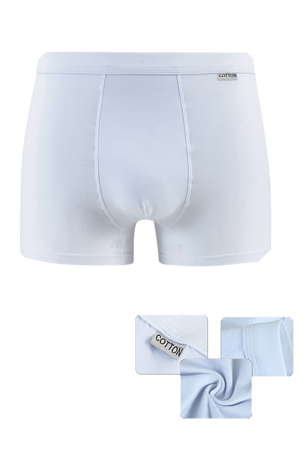 BOKSERKI MĘSKIE BIAŁE