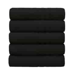 Ręcznik LUCA 30x50 Czarny 400gsm