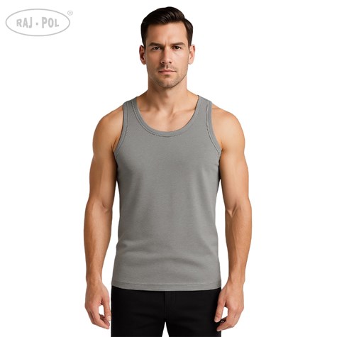 Podkoszulek męski szary na ramiączku L