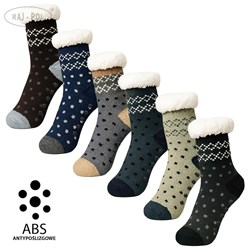 SKARPETY GÓRALSKIE DZIECIĘCE Z ABS   25-29 30-35