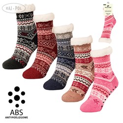 SKARPETY GÓRALSKIE DAMSKIE Z ABS  35-38 39-42