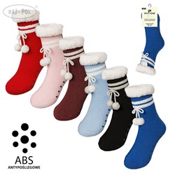 SKARPETY GÓRALSKIE DAMSKIE Z ABS  35-38 39-42