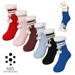 SKARPETY GÓRALSKIE DAMSKIE Z ABS  35-38 39-42