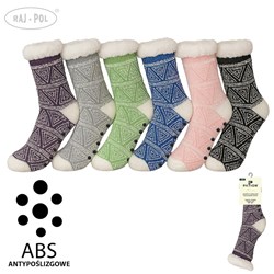 SKARPETY GÓRALSKIE DAMSKIE Z ABS  35-38 39-42