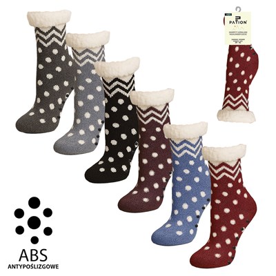 SKARPETY GÓRALSKIE DAMSKIE Z ABS  35-38 39-42