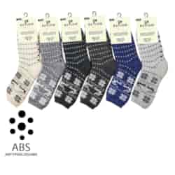 SKARPETY GÓRALSKIE MĘSKIE Z ABS  39-42/ 43-46