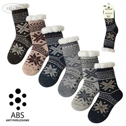 SKARPETY GÓRALSKIE MĘSKIE Z ABS  39-42/ 43-46