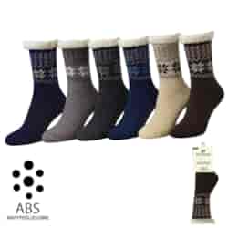 SKARPETY GÓRALSKIE MĘSKIE Z ABS  39-42/ 43-46