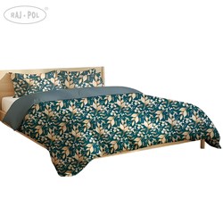 POŚCIEL BAWEŁNIA VIVIENNE 140x200 70x80cm LIŚCIE