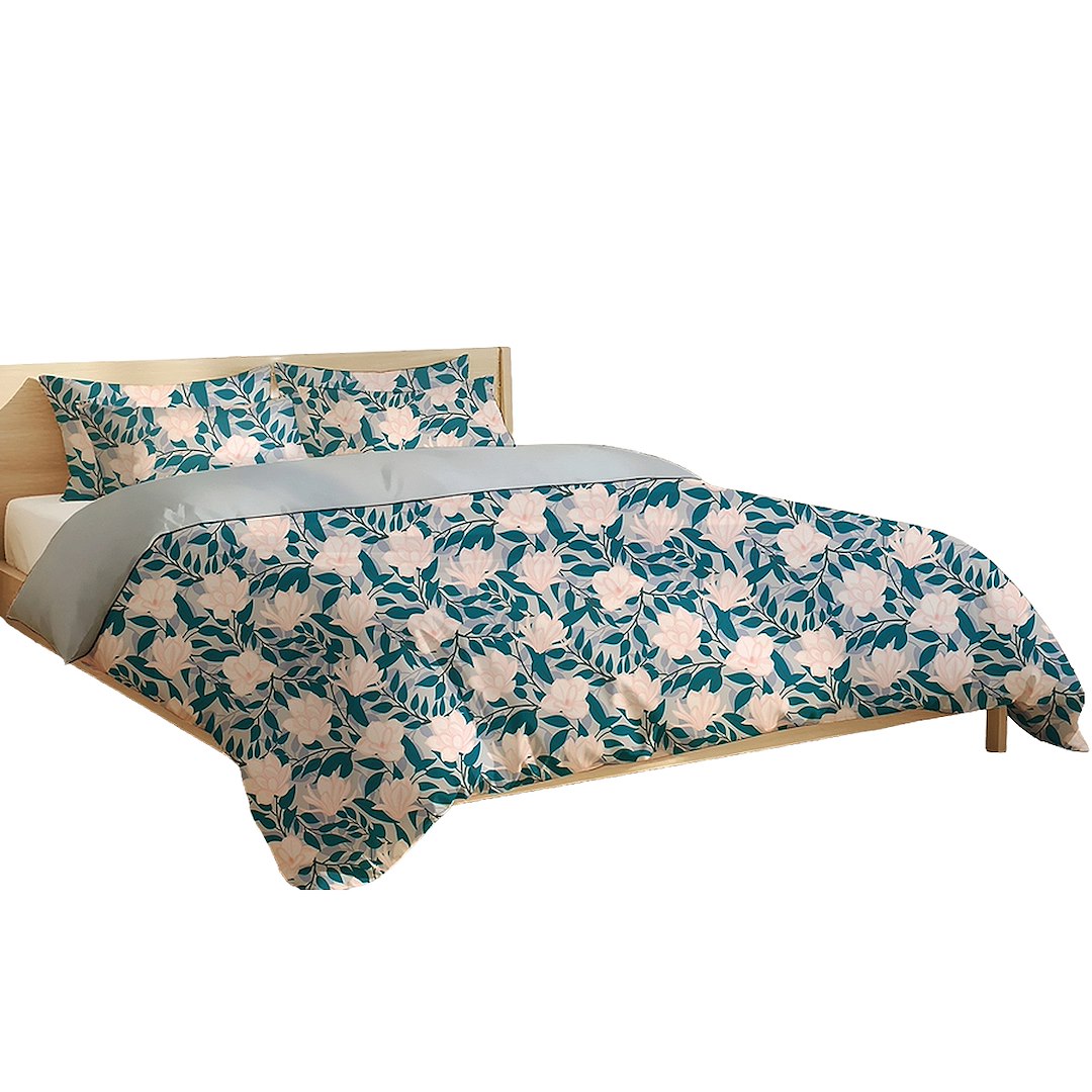 POŚCIEL BAWEŁNIA VIVIENNE 160x200 70x80cm MAGNOLIA