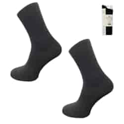 SKARPETY BEZUCISKOWE BAMBUSOWE RELAX CZARNE  35-38