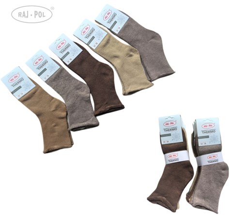Skarpeta damska FROTTE THERMO BEZUCISK RP799602