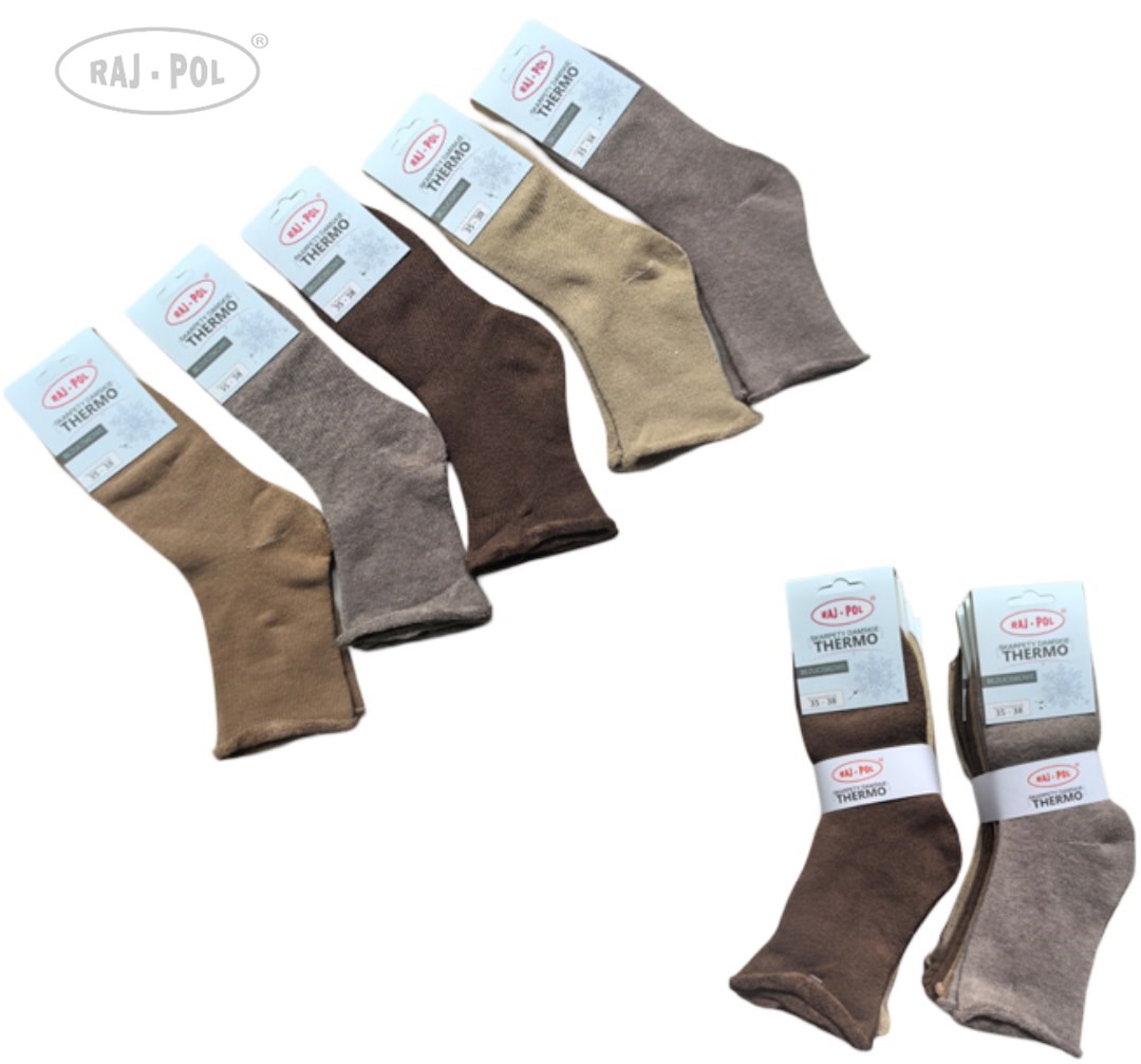 Skarpeta damska FROTTE THERMO BEZUCISK RP799602