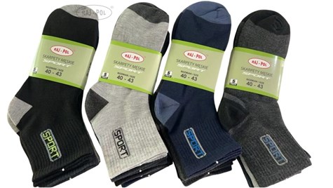 Skarpety męskie SPORT 5-PAK RP799800