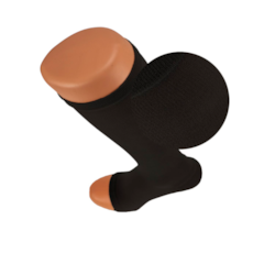 Przeciwżylakowe Bez Zamka 2 Stopień - Czarny XL