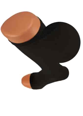 Przeciwżylakowe Bez Zamka 2 Stopień - Czarny XL