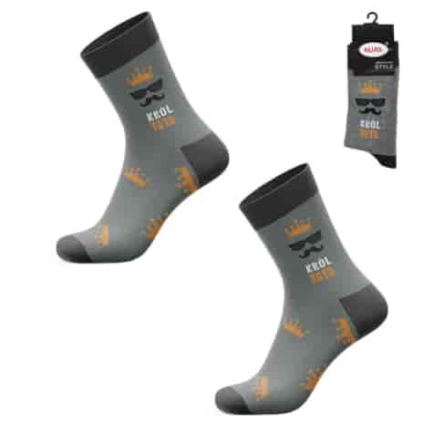 Skarpety męskie Król Tata