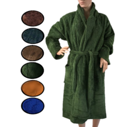 Szlafrok gruby bez kaptura