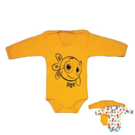 Body dziecięce z długim rękawem MINI 62