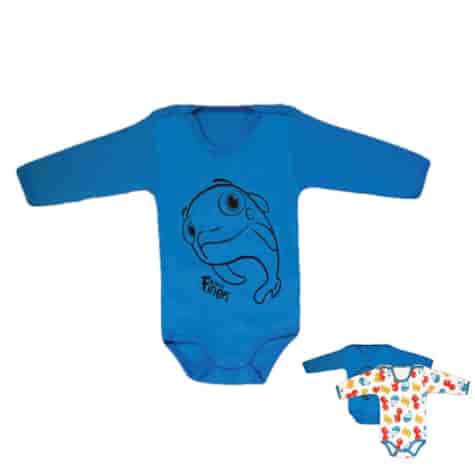 Body dziecięce z długim rękawem  FINEK 80