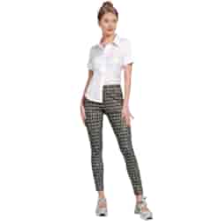 Spodnie damskie D&A z lampasem