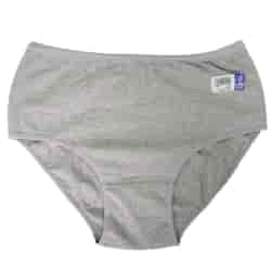 Figi damskie baweniane S&D szare  Plus Size 